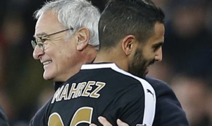 Ranieri «sûr et certain» que Mahrez reste à Leicester City