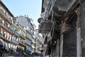 La rue Didouche Mourad, réservée à la population européenne durant la colonisation. New Press