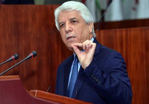Le ministre de la Justice, garde des Sceaux, Tayeb Louh. New Press