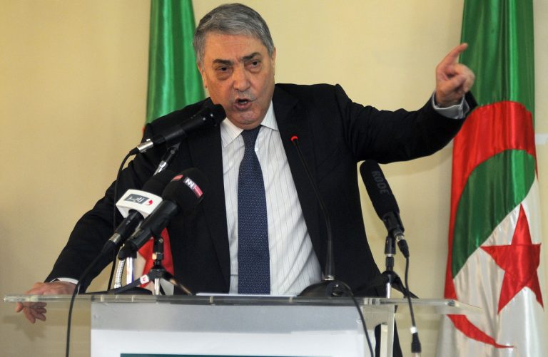 Ali Benflis, coordinateur du Pôle des forces du changement. New Press