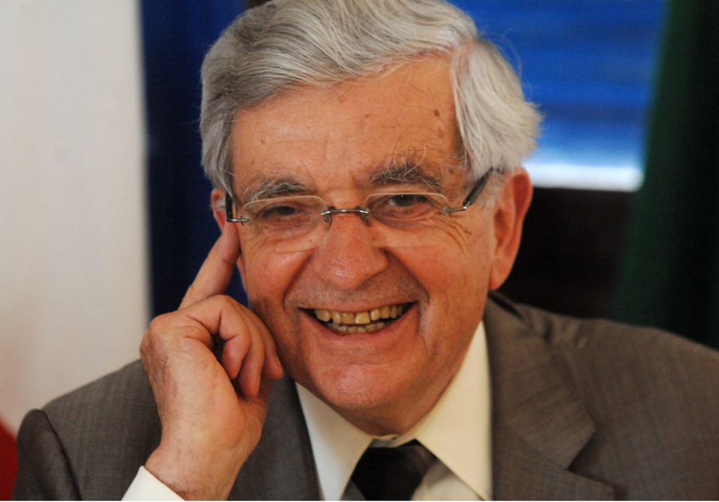 Jean-Pierre Chevènement, président de la Fondation pour l'islam de France. New Press