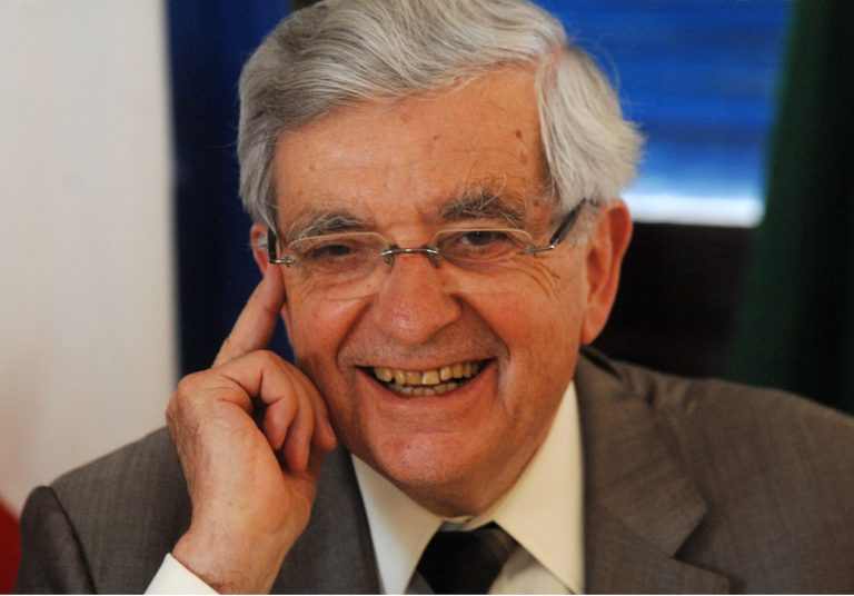 Jean-Pierre Chevènement, président de la Fondation pour l'islam de France. New Press