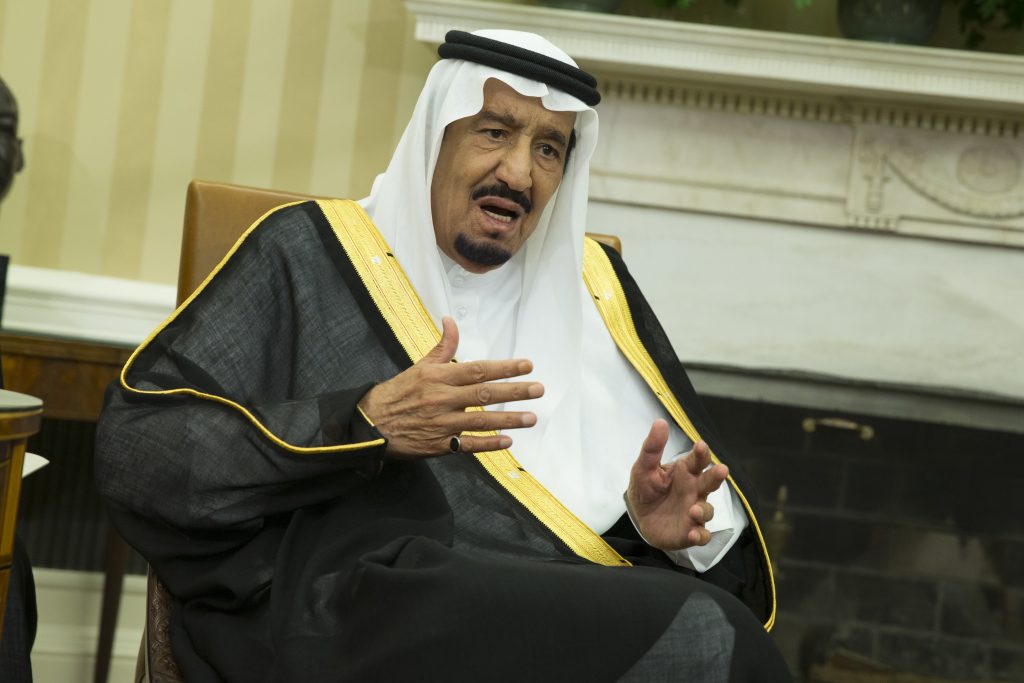 Le roi Salmane a sermonné Sarkozy. D. R.