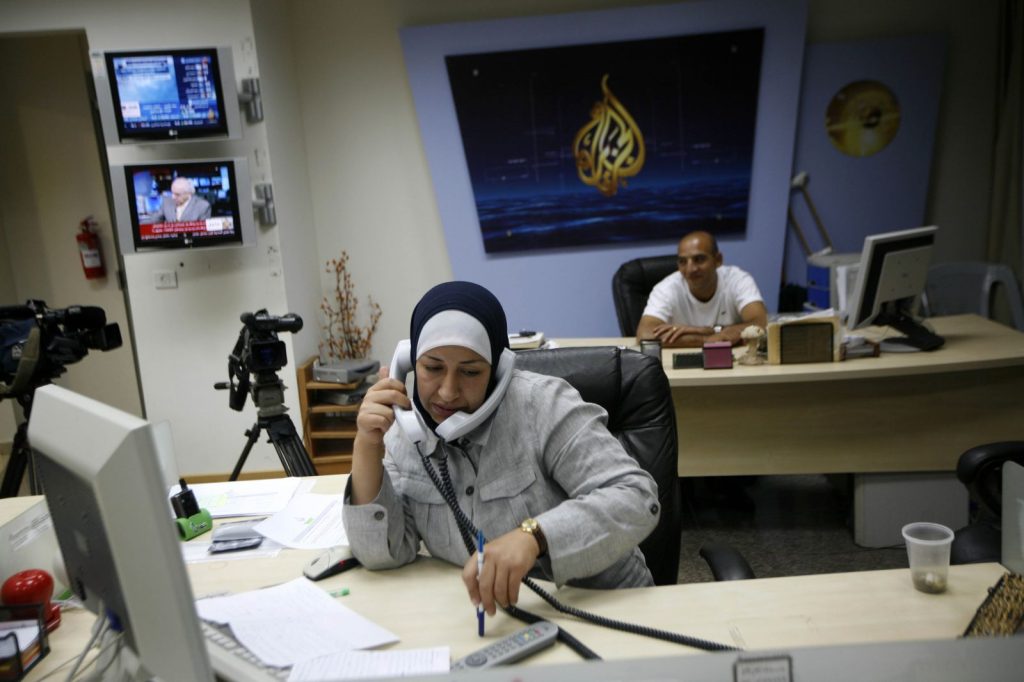 Al-Jazeera est de plus en plus décriée par ses propres journalistes. D. R.