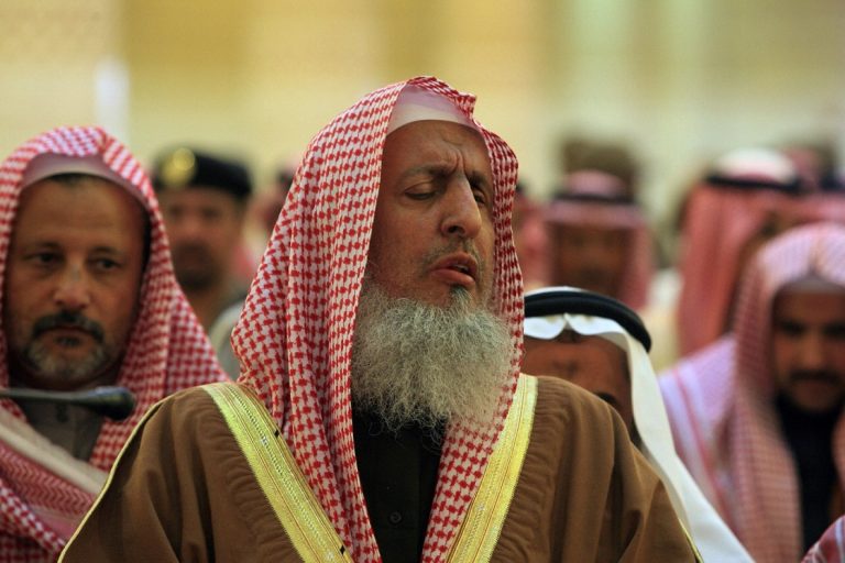 Le mufti d'Arabie Saoudite, Abdulaziz Al-Cheikh. D. R.