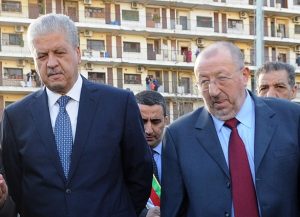 Le Premier ministre Abdelmalek Sellal et le SG de l'UGTA Abdelmadjid Sidi-Saïd. New Press