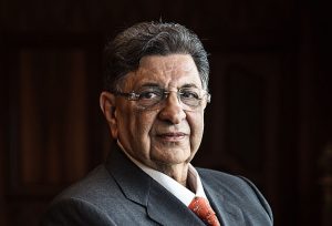 Cyrus S. Poonawalla, patron des laboratoires Serum Institut Of India. D. R.