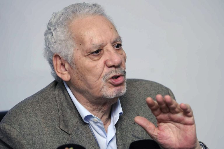 Le général à la retraite Khaled Nezzar. New Press