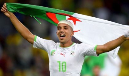 Feghouli sacré meilleur joueur africain 2015-2016 en Espagne