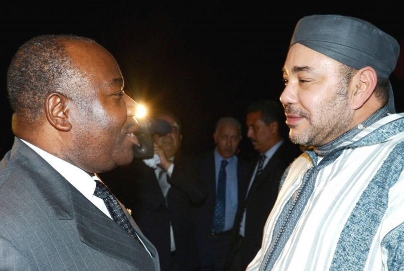 Ali Bongo et Mohammed VI. D. R.