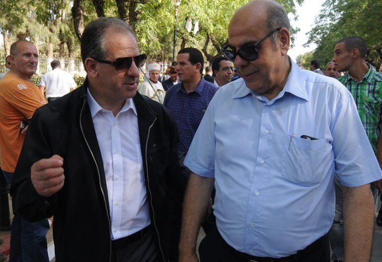 Mohamed Raouraoua en compagnie du MJS El Hadi Ould Ali. New Press