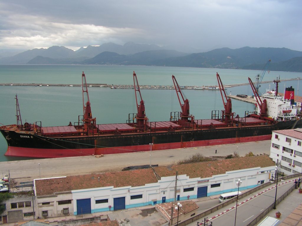 Le port de Béjaïa. D. R.