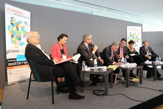 Une vue de la Semaine économique de la Méditerranée qui s'est tenu à Marseille. D. R.