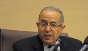 Ramtane Lamamra, ministre des Affaires étrangères. New Press