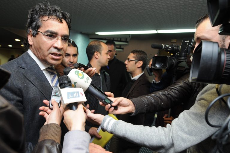 L'argent sale : une des plaies de l'Algérie. Ici, le chef du groupe parlementaire du FLN. New Press