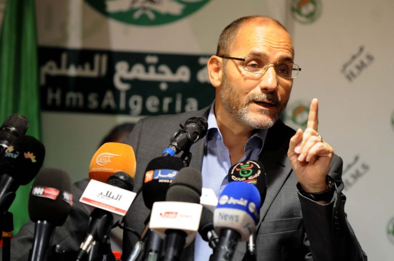 Abderrazak Mokri, président du MSP. New Press
