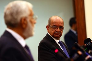 Messahel avec le MAE libyen. Photo d’archive/New Press