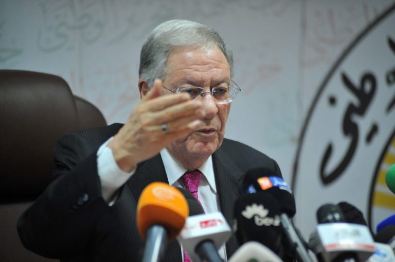 Djamel Ould-Abbès, secrétaire général du FLN. New Press 