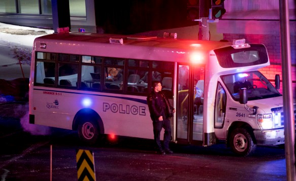 Hommage des Québécois aux victimes de l'attentat. D. R.