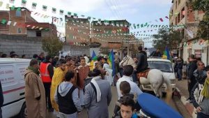 Célébration de Yennayer à Seddouk. D. R.