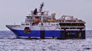 Le BGP Prospector a entrepris des études sismiques au large de la côte de Laâyoune. D. R.