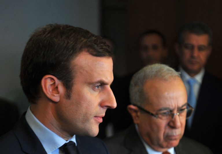 Candidat à la présidentielle, Emmanuel Macron est à Alger pour un soutien électoral. New Press