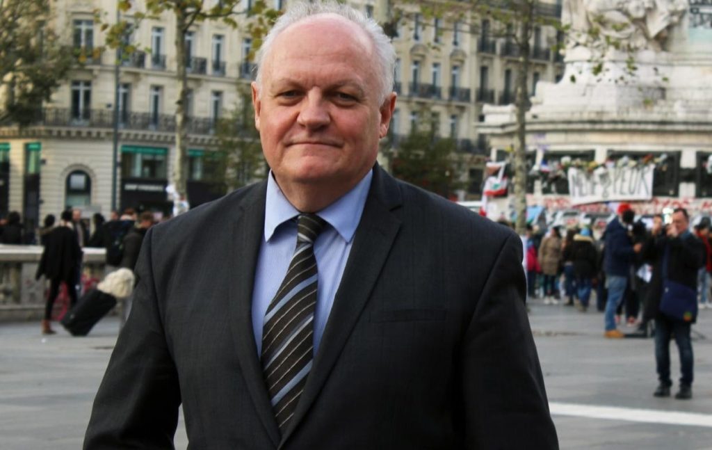 François Asselineau : «La France n’est pas maîtresse de sa politique étrangère.» D. R.