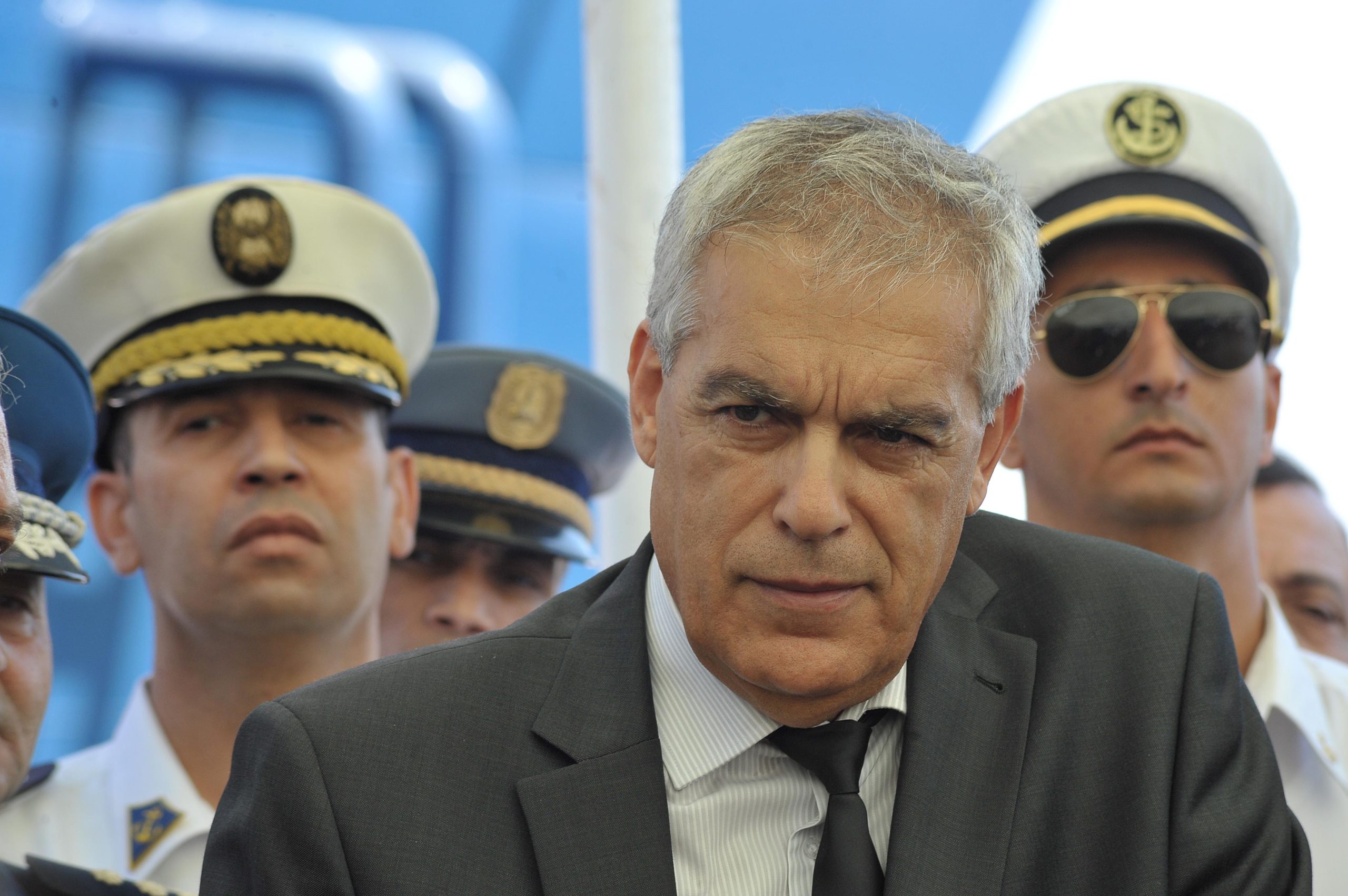 Boudjemâa Talai, ministre des Travaux publics et des Transports. New Press