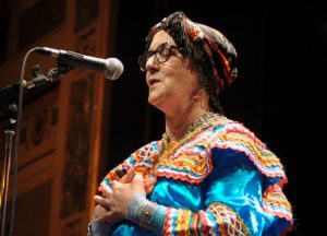La chanteuse kabyle Nouara. D. R.