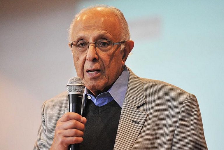 Ahmed Kathrada, l’ami et le compagnon de cellule de Nelson Mandela. D. R.