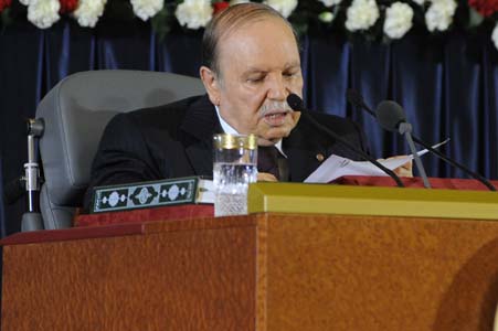 Abdelaziz Bouteflika. D. R.