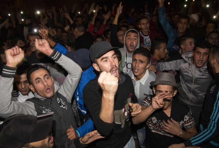 La rue ne décolère pas à Al-Hoceima. D. R.