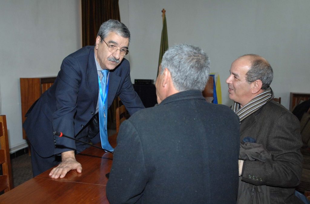 Saïd Sadi est installé dans l’arrière-boutique du nouveau-né, le RPK. New Press