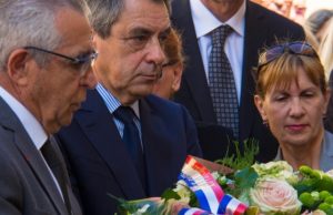 Fillon lors de sa visite à Perpignan. D. R.
