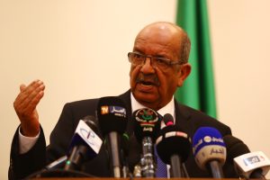 Abdelkader Messahel. New Press