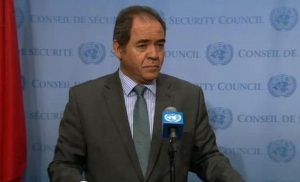Sabri Boukadoum, représentant permanent de l'Algérie auprès des Nations unies. D. R.