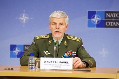 Le général Petr Pavel, président du comité militaire de l'Otan. D. R.