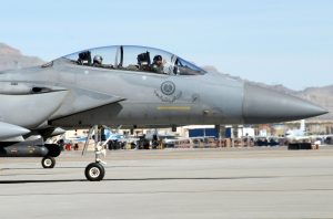 Un F-15 de l'armée de l'air saoudienne. D. R.