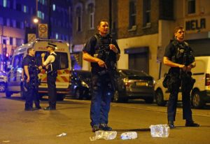 La police a été déployée autour de la mosquée et le quartier a été bouclé. D. R.