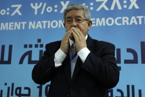 Ahmed Ouyahia, aujourd’hui, lors du conseil national du RND. New Press