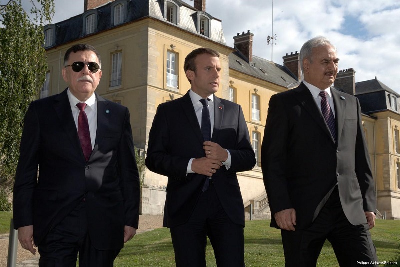 Haftar et Al-Sarraj