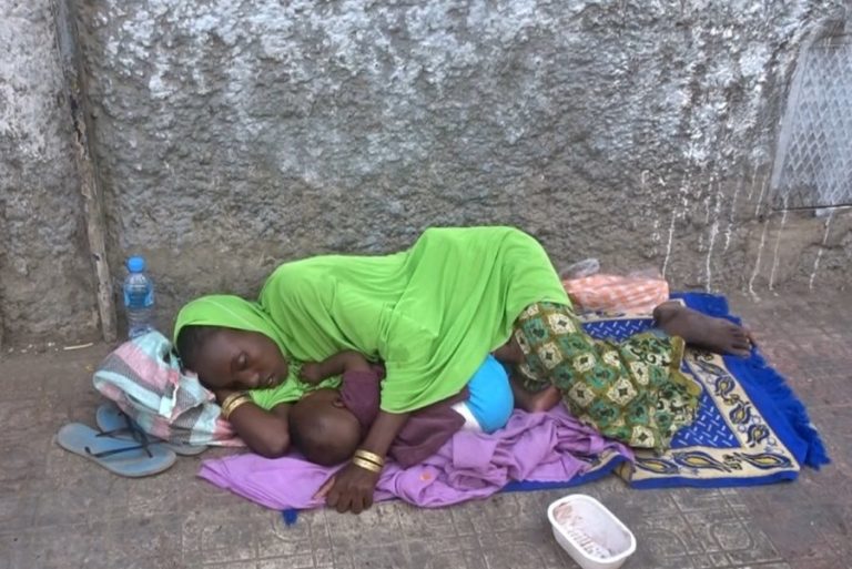 Mendicité, Alger subsaharien