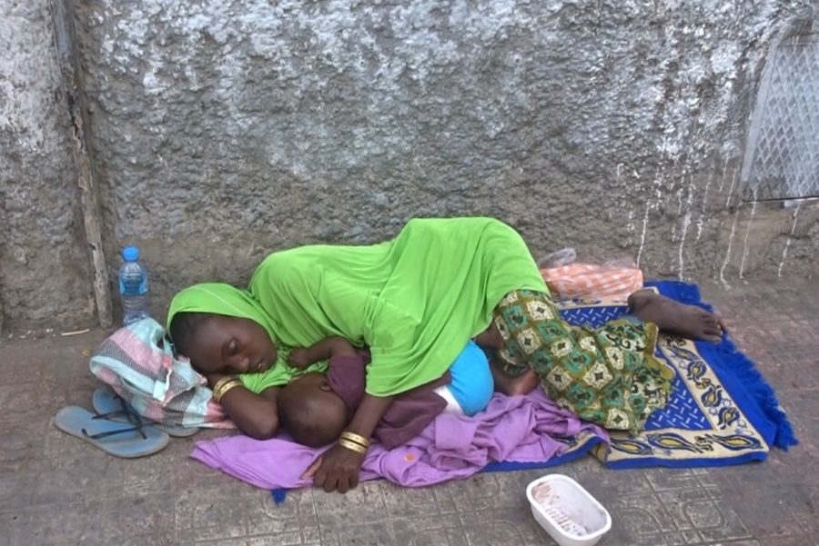 Mendicité, Alger subsaharien