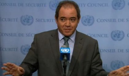 Intervention de M. Sabri Boukadoum, représentant permanent de l’Algérie à l’ONU