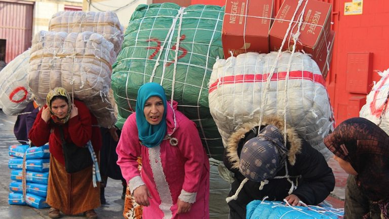 femme mule Maroc