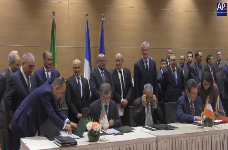 Signature accord COMEFA Alger