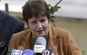La ministre de l’Education,