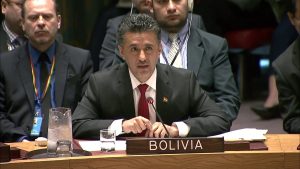 Sacha Llorenti Bolivie Palestine