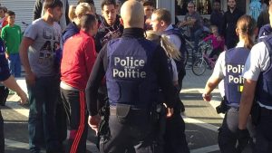 Bagarre entre policiers et Marocains à Molenbeek (Bruxelles)