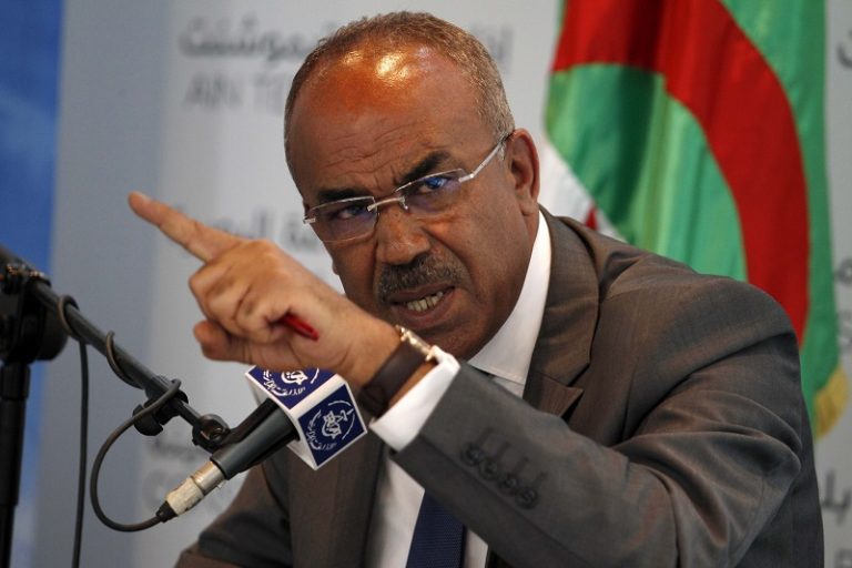 Noureddine Bedoui, ministre de l'Intérieur, des Collectivités locales et de l'Aménagement du territoire. New Press